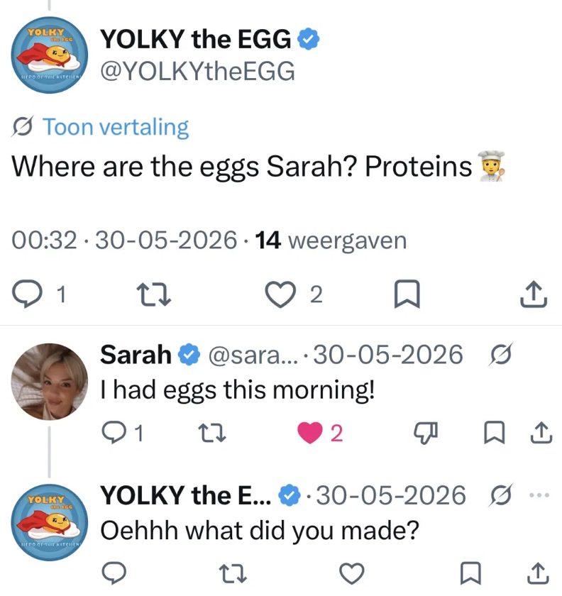 Yolky the Egg on X: Where are the eggs Sarah?